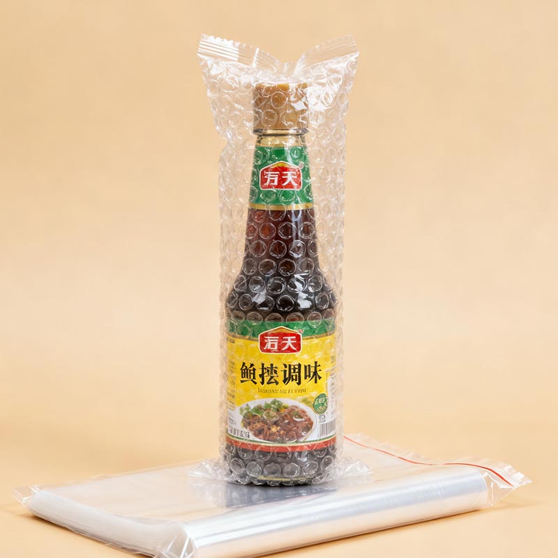 Pembungkusan botol bondiment PE HEAT SHRINK FILM